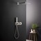 Kibi Cube 2 Function Thermostatic Shower System With Rough In Valve - Brushed Nickel KSF414BN - alternate 9